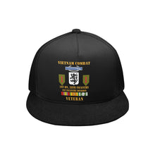 Load image into Gallery viewer, Snapback Hat G - Vietnam Combat Infantry Veteran w 1st Bn 28th Inf 1st Inf Div - Hats