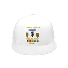 Load image into Gallery viewer, Snapback Hat G - Vietnam Combat Infantry Veteran w 1st Bn 28th Inf 1st Inf Div - Hats