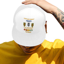 Load image into Gallery viewer, Snapback Hat G - Vietnam Combat Infantry Veteran w 1st Bn 28th Inf 1st Inf Div - Hats