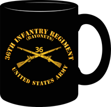 Load image into Gallery viewer, Army - 36th Infantry Regiment - Bayonets - Infantry Branch - Mug
