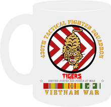 Load image into Gallery viewer, United States Air Force - 430th Tactical Fighter Squadron - Tigers with Vietnam Service Ribbons - Mug