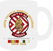 Load image into Gallery viewer, United States Air Force - 430th Tactical Fighter Squadron with COLD Service Ribbons - Mug
