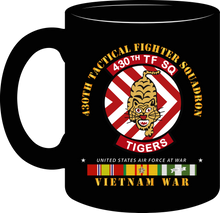 Load image into Gallery viewer, United States Air Force - 430th Tactical Fighter Squadron with Vietnam Service Ribbons - Mug