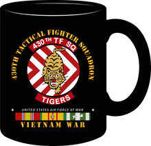 Load image into Gallery viewer, United States Air Force - 430th Tactical Fighter Squadron with Vietnam Service Ribbons - Mug