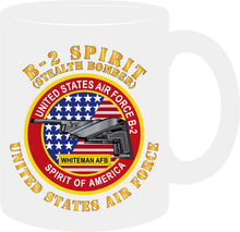Load image into Gallery viewer, United States Air Force - B2 - Spirit - Stealth Bomber - Mug
