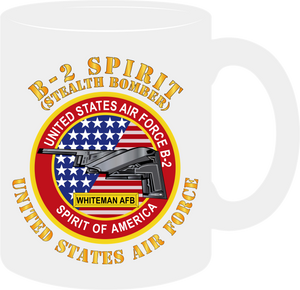 United States Air Force - B2 - Spirit - Stealth Bomber - Mug