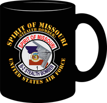 Load image into Gallery viewer, USAF - B2 Liberator, Spirit of Missouri, Stealth Bomber - Mug