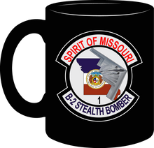 Load image into Gallery viewer, USAF - B2 Liberator, Spirit of Missouri, Stealth Bomber without Text - Mug