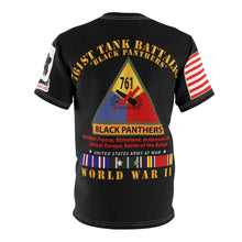Load image into Gallery viewer, All Over Printing - 761st Tank Battalion - WWII - Black Panthers with LR Sleeve