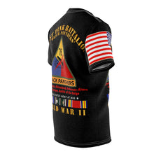 Load image into Gallery viewer, All Over Printing - 761st Tank Battalion - WWII - Black Panthers with LR Sleeve