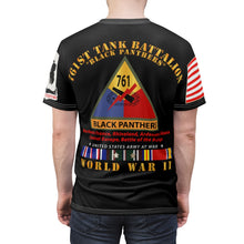 Load image into Gallery viewer, All Over Printing - 761st Tank Battalion - WWII - Black Panthers with LR Sleeve

