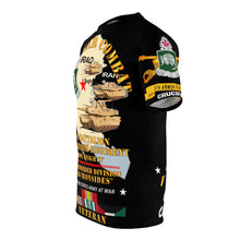 Load image into Gallery viewer, Unisex AOP - 1st Battalion, 35th Armor Regiment - Iron Knights - Gulf War Combat Veteran (CRUCIFIER) (C-14) with Gulf War Service Ribbons