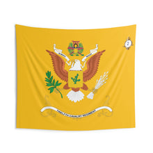 Load image into Gallery viewer, Indoor Wall Tapestries - 2nd Battalion, 12th Cavalry Regiment - Always Ready - Regimental Colors Tapestry