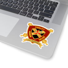Load image into Gallery viewer, Kiss-Cut Stickers - USMC - 12th Marine Regiment wo txt