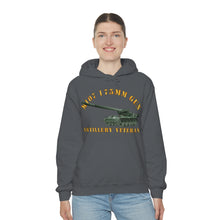 Load image into Gallery viewer, Unisex Heavy Blend™ Hooded Sweatshirt - Army - M107 - 175mm Gun - Artillery Veteran
