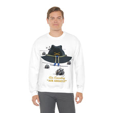 Load image into Gallery viewer, Unisex Heavy Blend Crewneck Sweatshirt - Army - Cavalry Hat - Air Assault w Branch w Slicks