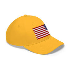 Load image into Gallery viewer, Unisex Twill Hat - United States Flag Hat - Direct to Garment (DTG) - Printed