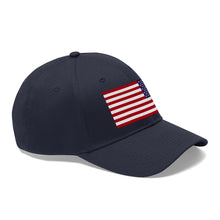 Load image into Gallery viewer, Unisex Twill Hat - United States Flag Hat - Direct to Garment (DTG) - Printed