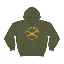 Load image into Gallery viewer, Unisex Heavy Blend™ Hooded Sweatshirt - Army - 2nd Bn 4th Field Artillery Regt - 105mm w Arty Br