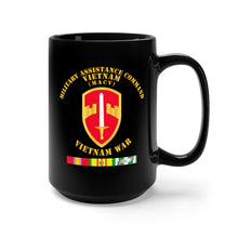 Load image into Gallery viewer, Black Mug 15oz - Army - Military Assistance Cmd Vietnam - MACV - Vietnam War w SVC