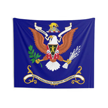 Load image into Gallery viewer, Indoor Wall Tapestries - 509th Parachute Infantry Regiment - GERONIMO - Regimental Colors Tapestry