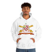Load image into Gallery viewer, Unisex Heavy Blend Hooded Sweatshirt - Army - 8th Field Artillery w Br - Ribbon