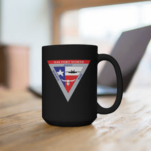 Load image into Gallery viewer, Black Mug 15oz - Naval Air Station - Fort Worth X 300
