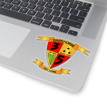 Load image into Gallery viewer, Kiss-Cut Stickers - USMC - 3rd Battalion, 5th Marines - DarkHorse wo Txt