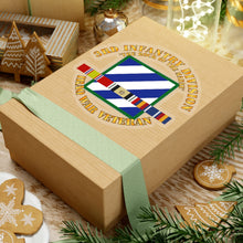 Load image into Gallery viewer, Kiss-Cut Stickers - Army - 3rd ID - Iraq Vet - The Rock of the Marne w SVC Ribbons