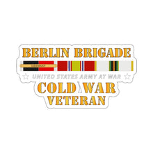 Load image into Gallery viewer, Kiss-Cut Stickers - Army - Berlin Bde w OCCUPY COLD SVC BAR X 300