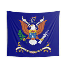 Load image into Gallery viewer, Indoor Wall Tapestries - 12th Infantry Regiment - DUCTI AMORE PATRIAE - Regimental Colors Tapestry