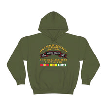 Load image into Gallery viewer, Unisex Heavy Blend Hooded Sweatshirt - Army - F Troop 4th Cav - Hunter Killer w Vietnam War SVC