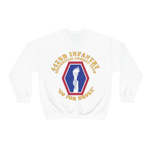 Load image into Gallery viewer, Unisex Heavy Blend Crewneck Sweatshirt - Army - 442nd Infantry Regimental Combat Team X 300