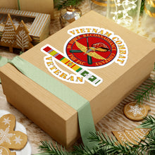 Load image into Gallery viewer, Kiss-Cut Stickers - USMC - Vietnam Combat Veteran - 1st Force Recon Co w VN SVC