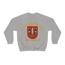 Load image into Gallery viewer, Unisex Heavy Blend Crewneck Sweatshirt - Army - 7th Special Forces Group W Flash - Fbnc