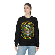 Load image into Gallery viewer, Unisex Heavy Blend Crewneck Sweatshirt - Army - US Army Retired