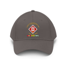 Load image into Gallery viewer, Twill Hat - Army - 18th Engineer Brigade Vietnam - Vietnam War w SVC - Hat - Direct to Garment (DTG) - Printed