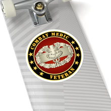 Load image into Gallery viewer, Kiss-Cut Stickers - Army - Combat Medic Veteran