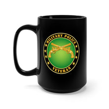 Load image into Gallery viewer, Black Mug 15oz - Army - Military Police Veteran