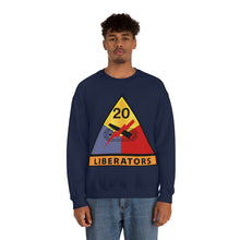 Load image into Gallery viewer, Unisex Heavy Blend Crewneck Sweatshirt - Army - 20th Armored Division - Liberators wo Txt
