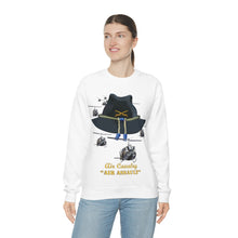 Load image into Gallery viewer, Unisex Heavy Blend Crewneck Sweatshirt - Army - Cavalry Hat - Air Assault w Branch w Slicks