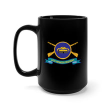 Load image into Gallery viewer, Black Mug 15oz - Army - 24th Infantry Regiment w Br - Ribbon X 300
