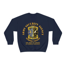 Load image into Gallery viewer, Unisex Heavy Blend Crewneck Sweatshirt - Army Security Agency - DUI - Always Vigilante