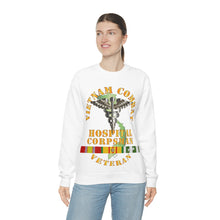 Load image into Gallery viewer, Unisex Heavy Blend Crewneck Sweatshirt - USN - USMC - Vietnam Combat Veteran Hospital Corpsman X 300