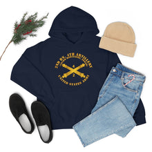 Load image into Gallery viewer, Unisex Heavy Blend™ Hooded Sweatshirt - Army - 2nd Bn 4th Field Artillery Regt - 105mm w Arty Br