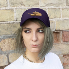 Load image into Gallery viewer, Twill Hat - Army - Main Battle Tank - M1A1 - Hat - Direct to Garment (DTG) - Printed