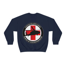 Load image into Gallery viewer, Unisex Heavy Blend Crewneck Sweatshirt - Army MEDEVAC Critical Care Flight Paramedics V1