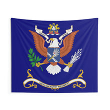 Load image into Gallery viewer, Indoor Wall Tapestries - 188th Infantry Regiment - WINGED ATTACK - Regimental Colors Tapestry