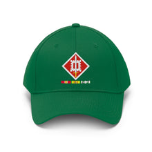 Load image into Gallery viewer, Twill Hat - Army - 18th Engineer Brigade Vietnam - Vietnam War w SVC wo Txt - Hat - Direct to Garment (DTG) - Printed