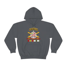 Load image into Gallery viewer, Unisex Heavy Blend Hooded Sweatshirt - Army - 8th Field Artillery w Br - Ribbon COLD WAR Vet Tab